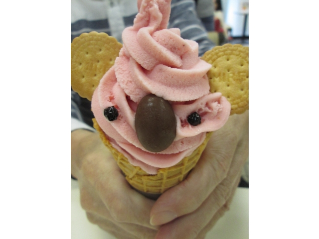 コアラのアイスクリームです