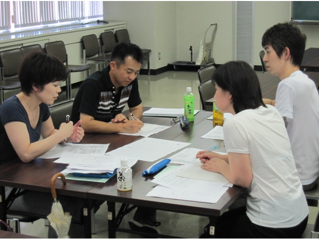 自施設の課題を取り上げながらの意見交換会