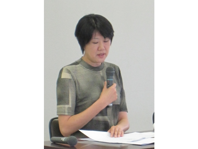 愛知県介護福祉士会 大崎理事による講義