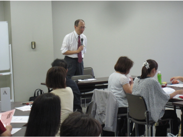 関西弁の講師に全員が引き込まれました