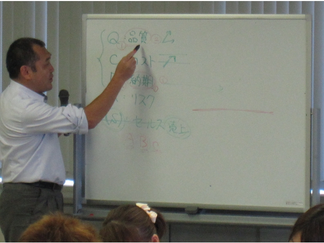 午前中は本団事務局職員による課題解決アプローチに関する講義が行われました