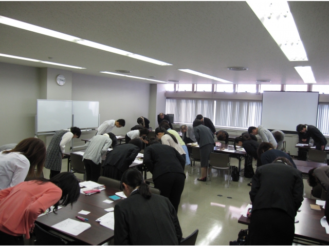 挨拶は大切な基本です