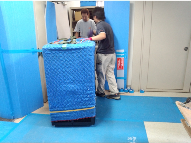 ほのぼのサーバーも無事搬入