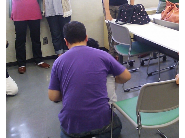 床からの起き上がり