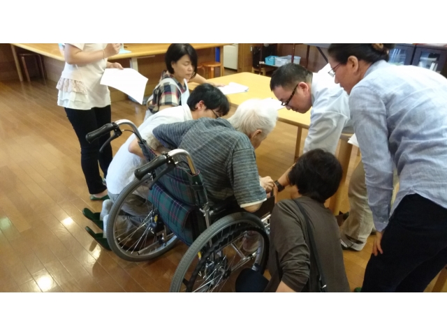 座位ポジショニング