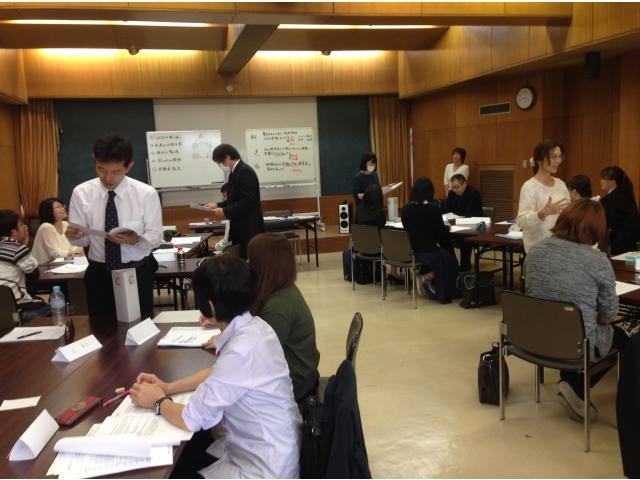 ２年後の自分の姿を発表しました