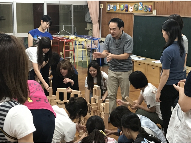 どんどん高く積みあがっていきました。