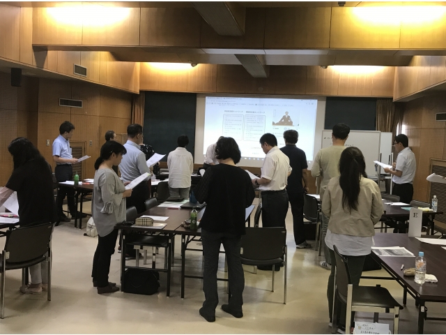 職場研修に向けて練習中です。