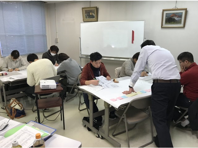 目指す支援を考えています