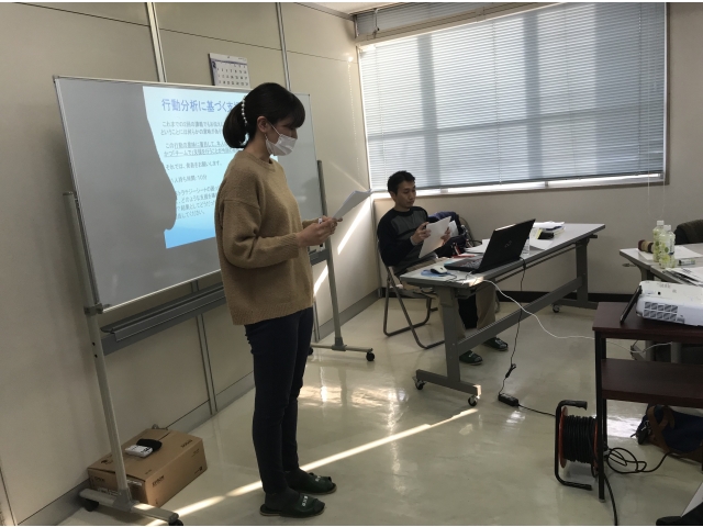 ２～３週間の実践を報告しました