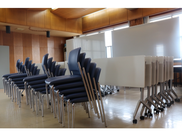 寄贈していただいた備品の一部です。