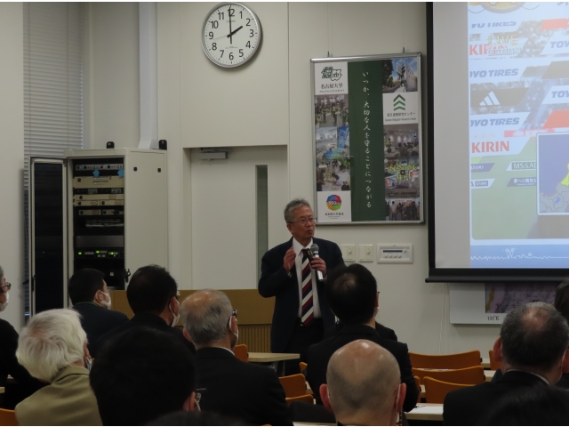 福和伸夫センター長の講演