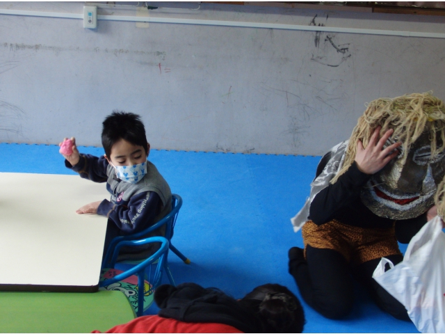 勇気を出して・・・