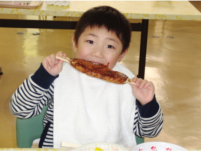 大きなお口でがぶっ！