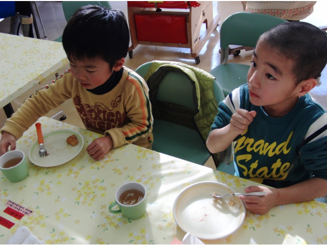 やっぱりお餅はおいしいね☆