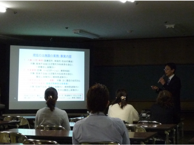 園長による概要説明