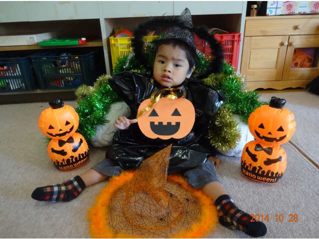 かぼちゃに囲まれて（8分音符）