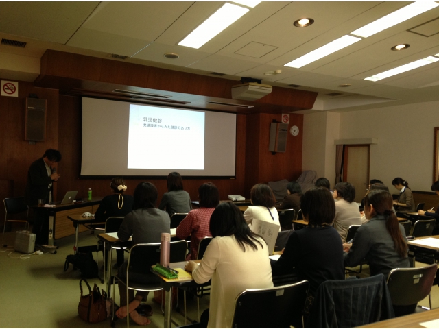 越知小児科部長の講話
