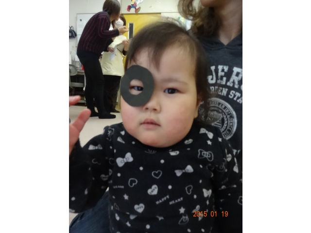 あれれ？目が！！