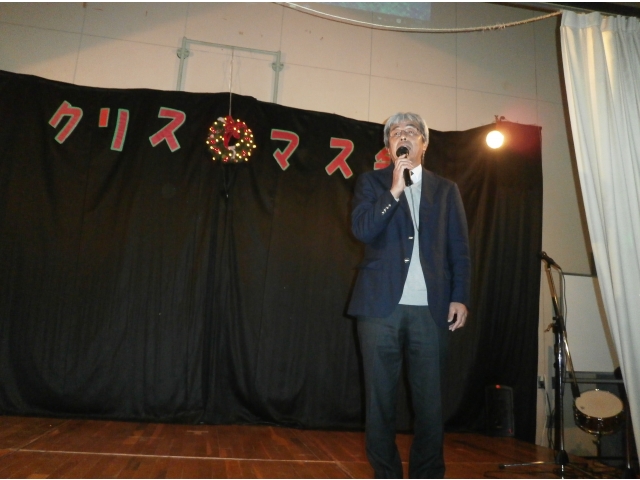 園長先生の挨拶です。いよいよ始まります☆