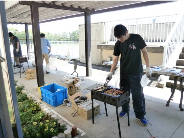 バーベキュー☆
ソーセージが美味しそうです☆