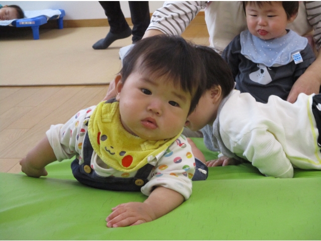 マットふわふわだね！