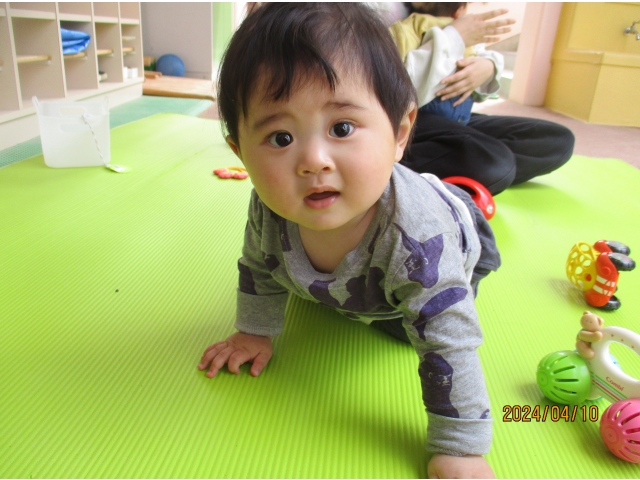 外の風きもちいいな～