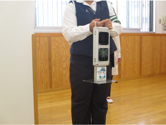 信号機が青になったら渡ってね