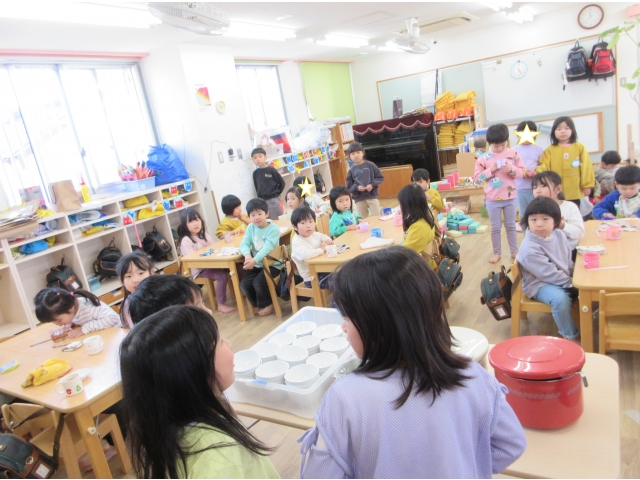 今日の給食をみんなに伝えます！