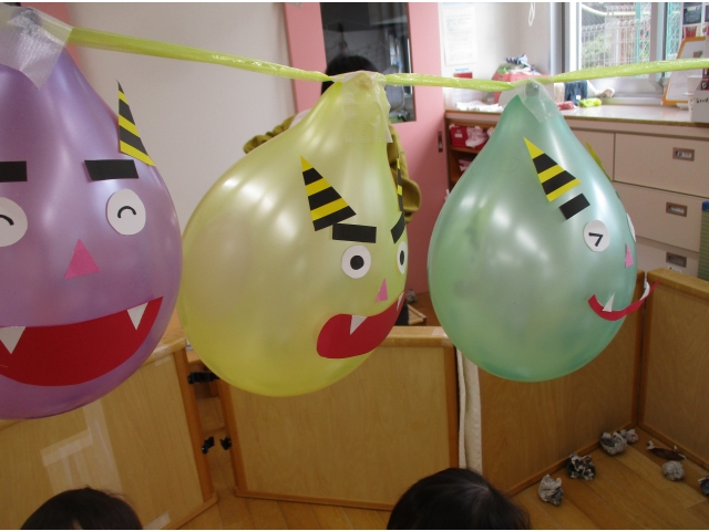 可愛い３人の鬼たちでした！