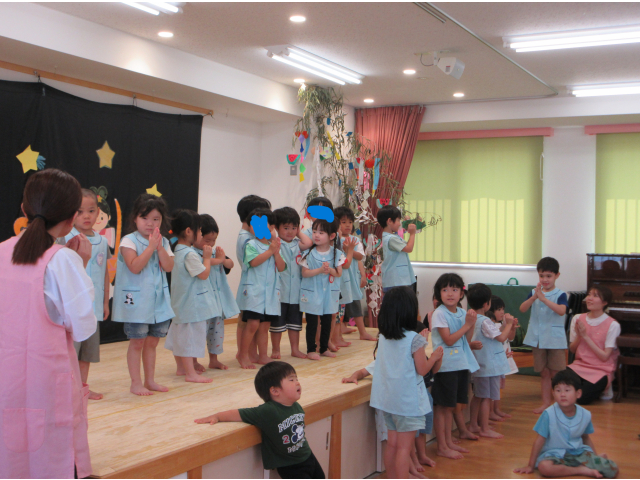 縦割りぞうグループ「おてらのおしょうさん」