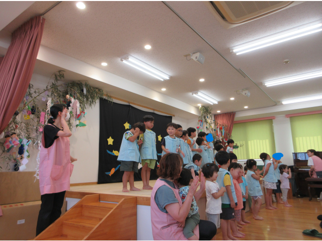 縦割りきりんグループ「いちわのからす」