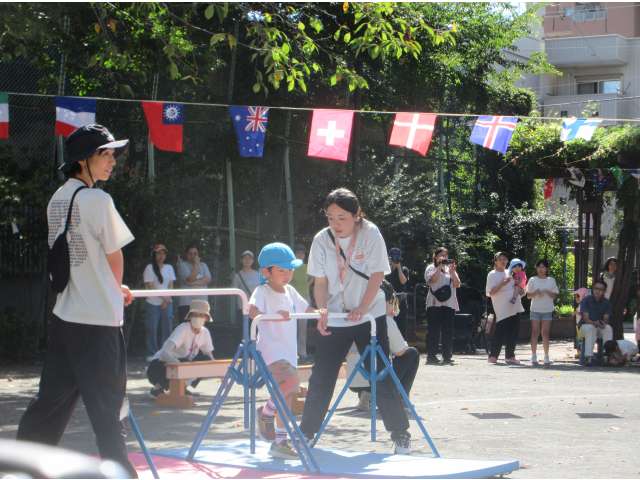 逆上がり頑張るぞ！