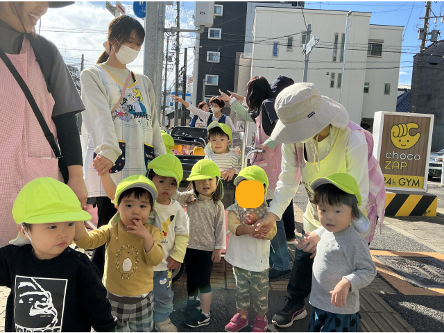 信号待ちするよ～！