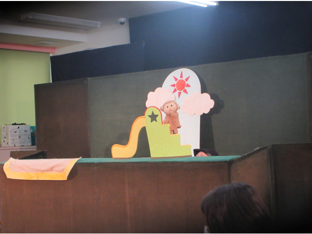 みんなもよく遊ぶすべり台です