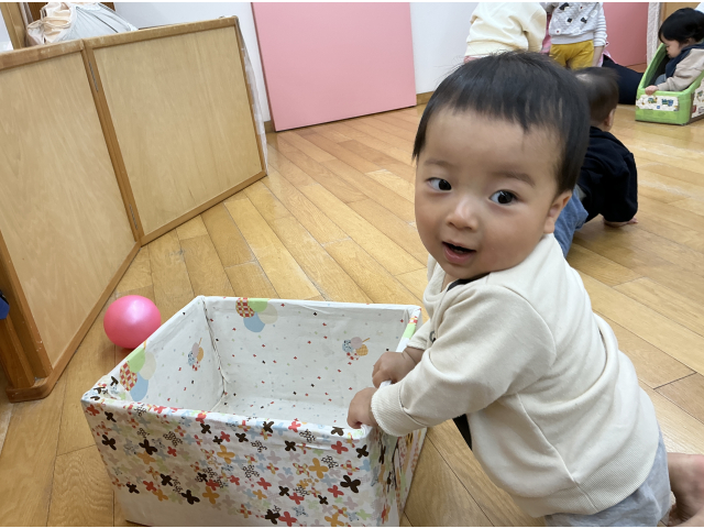 手押し箱でお部屋の中でも自由自在です♪