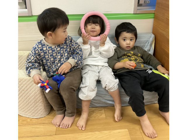 仲良しなお友だちで　くつろいでいます♪