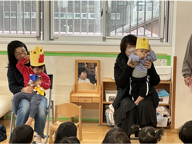 かんむりが似合っています！