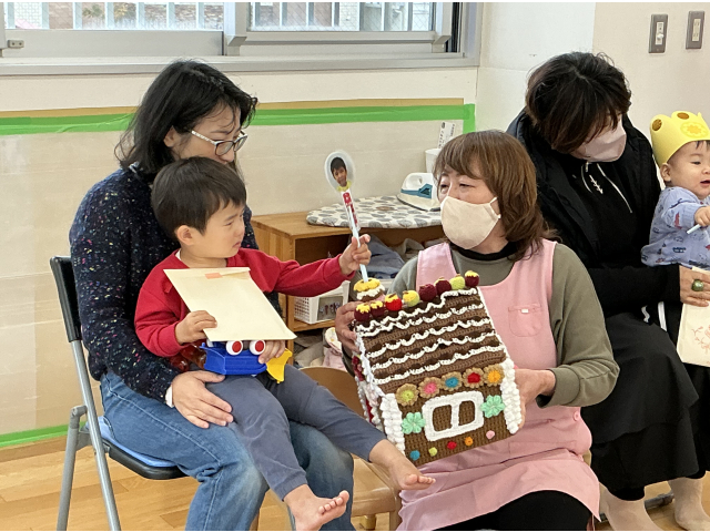 どんな顔で写っているかな？