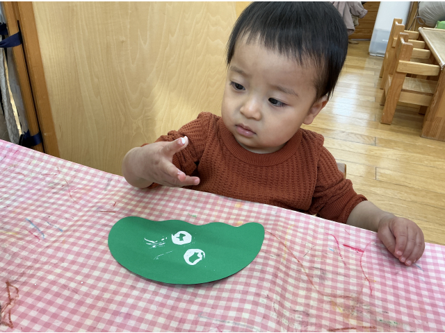 手に付いちゃった～！