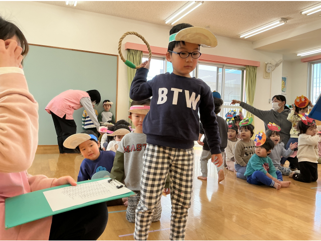 ぼくは上から！