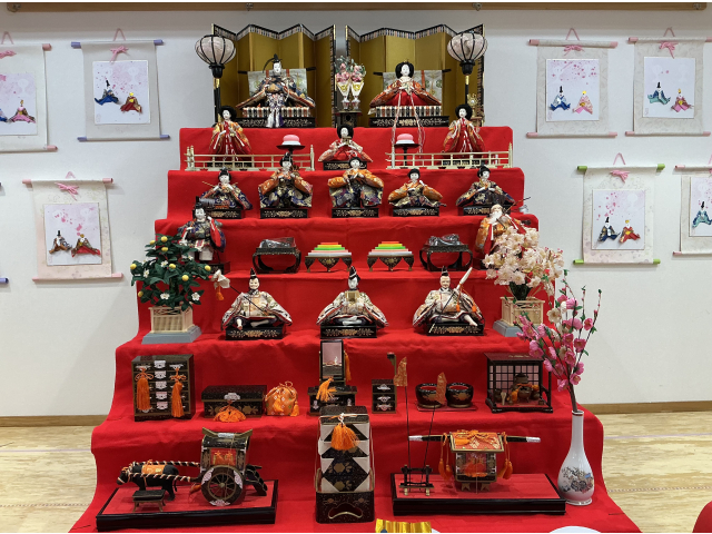 保育園の七段飾り