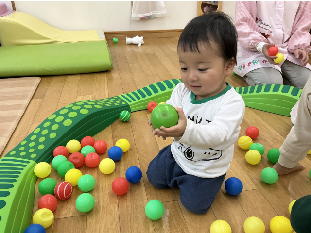 ボール見つけた～