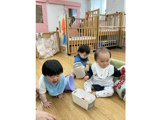 お友達と一緒たのしいね♪