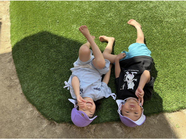 いい天気♪気持ちいいね！