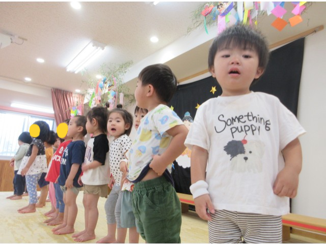 ２歳児ちゅうりっぷ組さん「おつかいありさん」