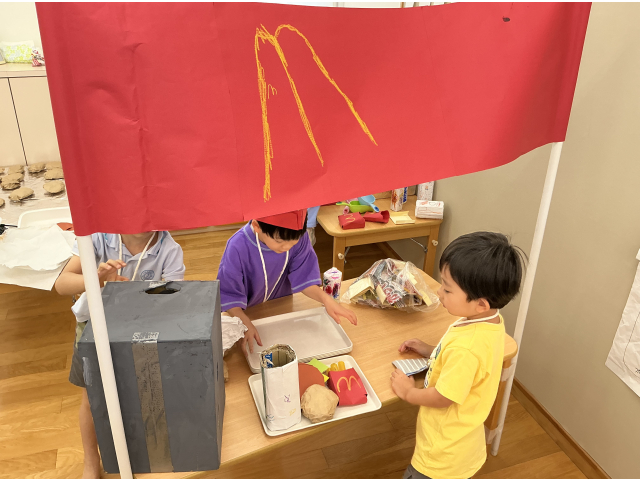 いらっしゃいませ～！ご注文をどうぞ！