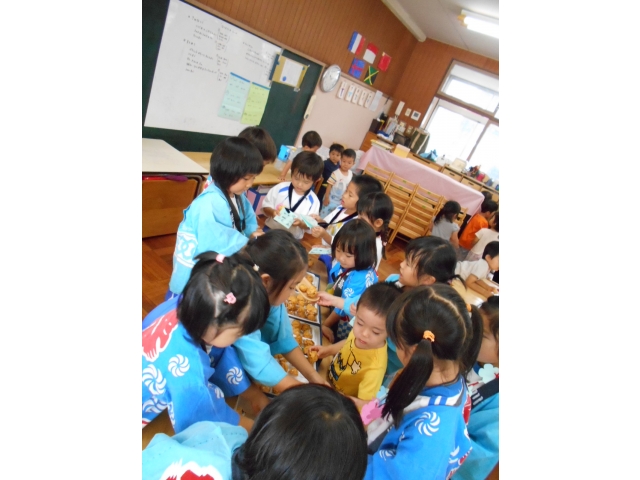 “このたこやき　
　　　おいしいですよ♡”