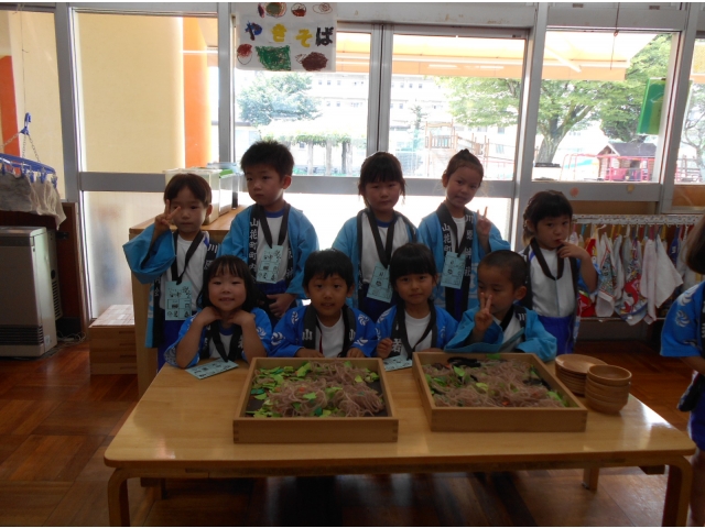 きりん組　やきそばやさん
　準備ＯＫ！