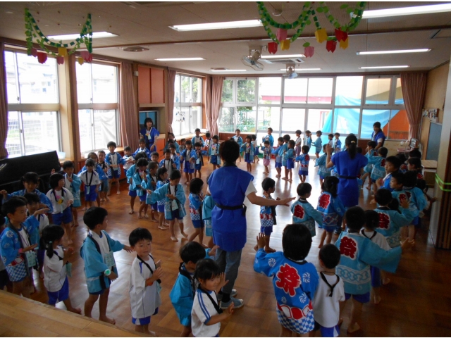 曲に合わせて♪